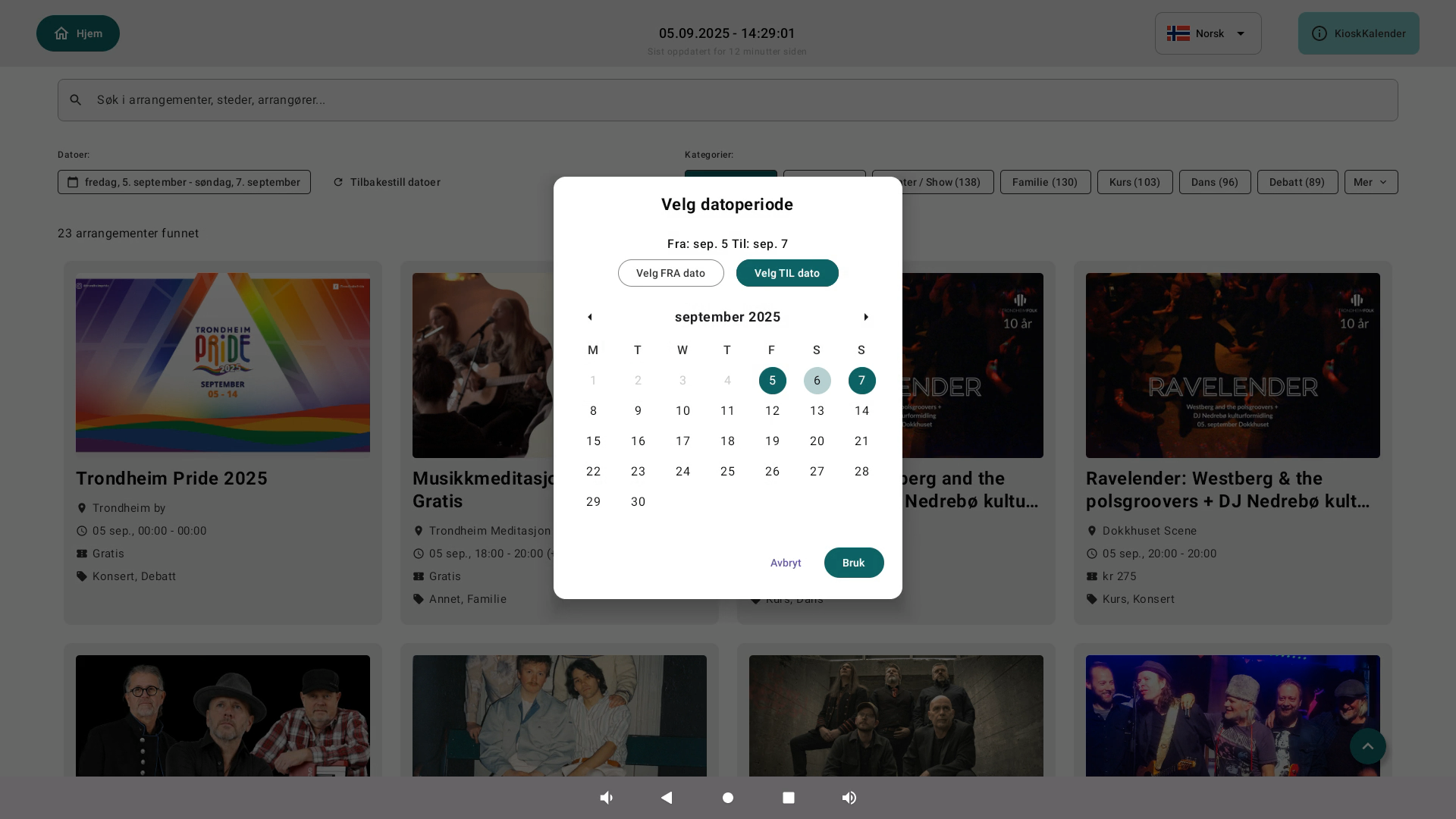 Arrangement Detaljer 2